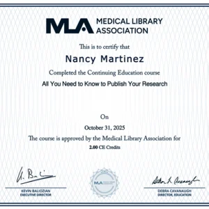 Course Certificate