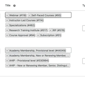 Discount Configuration