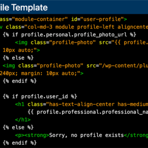 Customizable Twig Templates