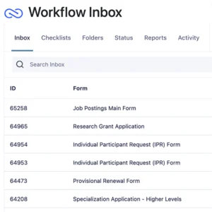 Workflow Inbox